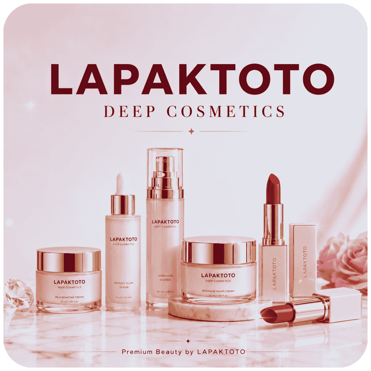 DEEP Cosmetics × LAPAKTOTO limited edition collection